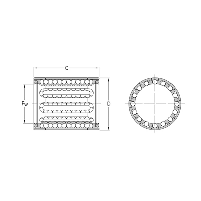 Подшипник LBBR25-2LS EWELLIX