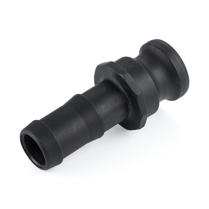 Камлок полипропиленовый тип E, ниппель с хвостовиком 2", TL200EPP TITAN LOCK