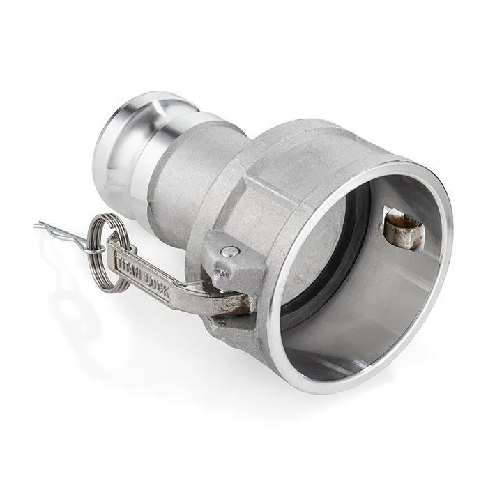 Камлок нержавеющий тип DА (переходник розетка 4" х ниппель 2 1/2"), TL4025DASS TITAN LOCK