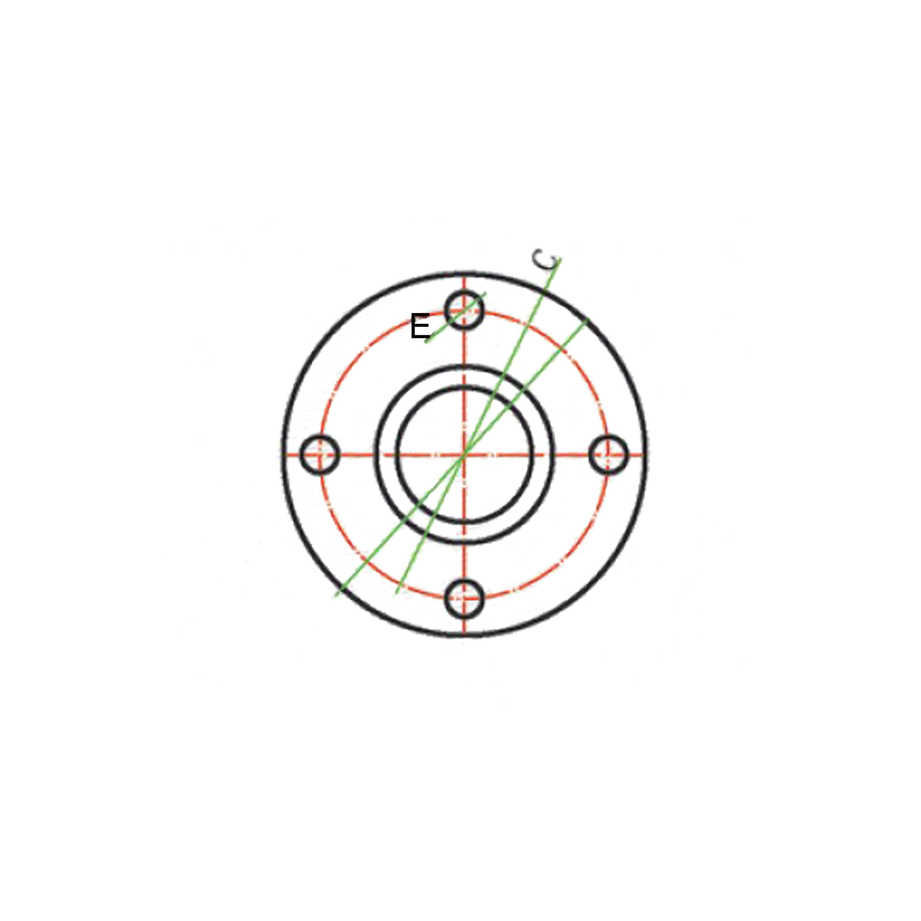 Камлок алюминиевый тип FA, ниппель с фланцем 6", TL600FAAL TITAN LOCK