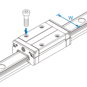 Каретка SSR20XWSSC1 THK