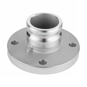 Камлок нержавеющий тип FA, ниппель с фланцем 6", AISI316, TL600FASS TITAN LOCK