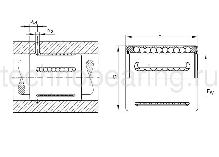Подшипник KH30 INA