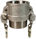 Камлок тип B EZ Boss-Lock соединение - розетка х ниппель с внешней резьбой