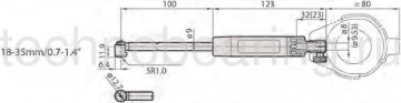 Нутромер индикаторный - стандартный тип Серия 511 12
