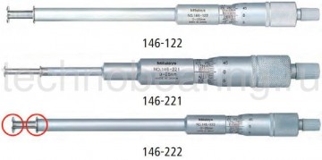 микрометры для измерений внутренних канавок Mitutoyo серия 146