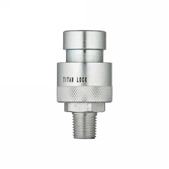 БРС серия T резьбовая, ISO 14540, розетка, оцинк. cталь, резьба NPT, 1/4in TL2TFN TITAN LOCK