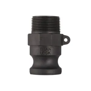 Камлок полипропиленовый тип F ниппель, наружная. резьба BSP 2", TL200FPP TITAN LOCK