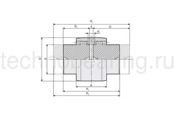 Полумуфта зубчатая с короткой ступицей SG0C028 Sati