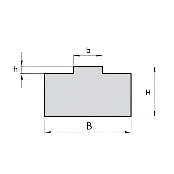 Направляющая для цепи 10B-1 тип 1Т H=15 L=2000 ISKRA