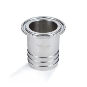 Штуцер CLAMP под рукав DN10 нерж. 316, DIN TL10CLH TITAN LOCK