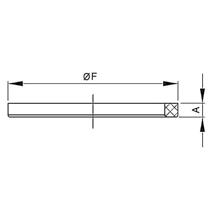 Уплотнение для молочных муфт DIN 11851 DN100 силикон (синий) TL100SIL-D TITAN LOCK