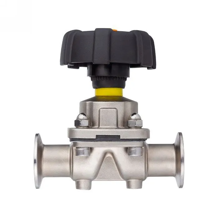 Мембранный клапан нерж.316 типа clamp-clamp, DN80 DIN TL80DVCLSS TITAN LOCK