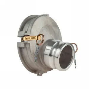 Переходник гравитационный для API адаптера, 4in, с камлоком 4in алюминий TL400GA400AL TITAN LOCK