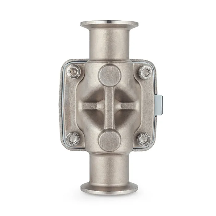 Мембранный клапан нерж.316 типа clamp, с пневмоприводом (нерж.), DN25 DIN TL25DVCL-PS TITAN LOCK