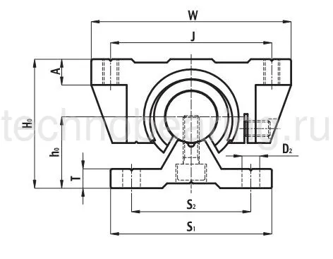 Вал прецизионный TBR30S NBS