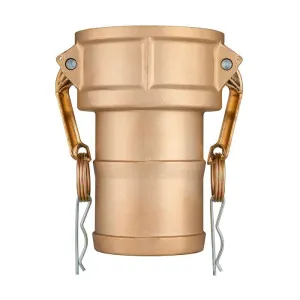 Камлок латунный тип С, розетка с хвостовиком 3", TL300CBR TITAN LOCK