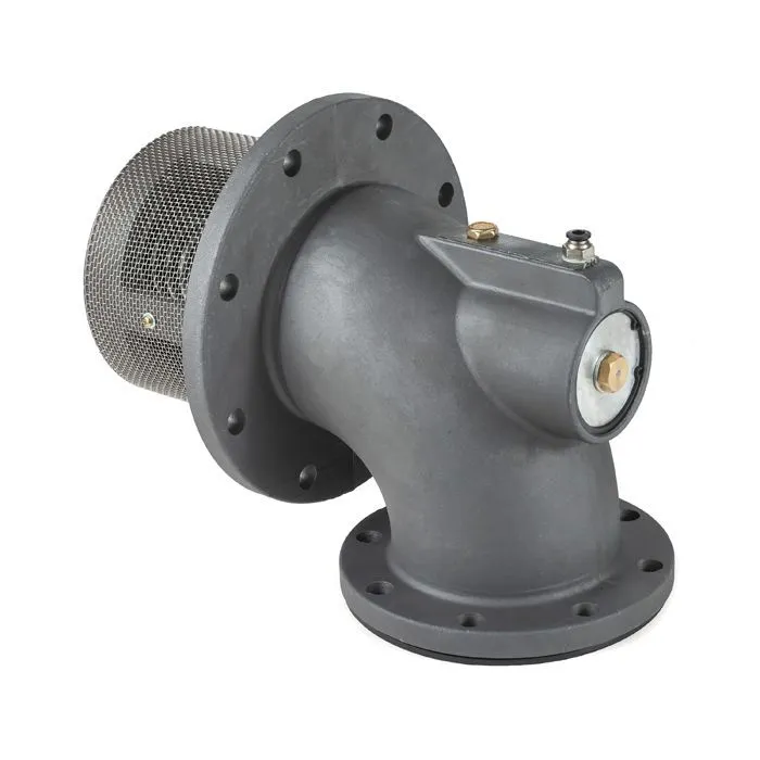 Пневматический донный клапан, круглый фланец, алюминий, 4in, TL400PBV-C TITAN LOCK