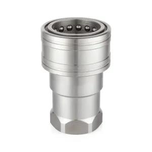 БРС серия А, ISO 7241-A, розетка, оцинк. сталь, резьба ORB, 3/8in TL3AFO TITAN LOCK