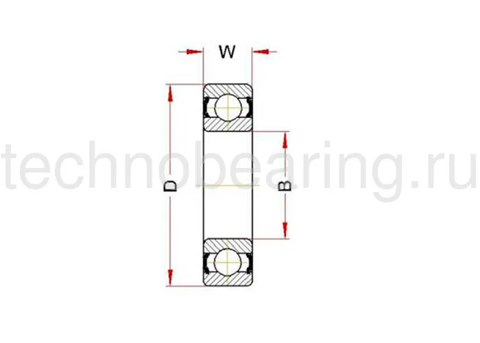 Высокотемпературный подшипник 6202 BHTS ZZ 280° BECO
