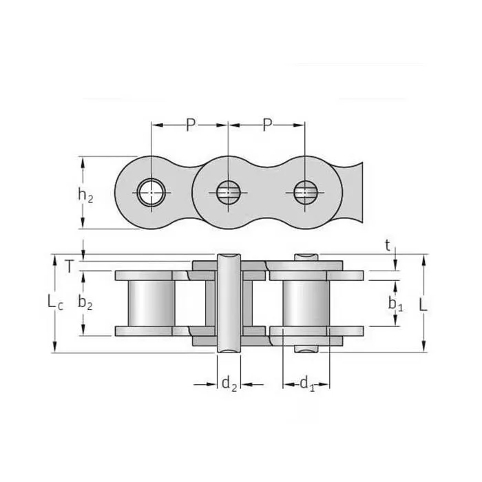 Соединительное звено для цепи PHC 05B-1C/L SKF