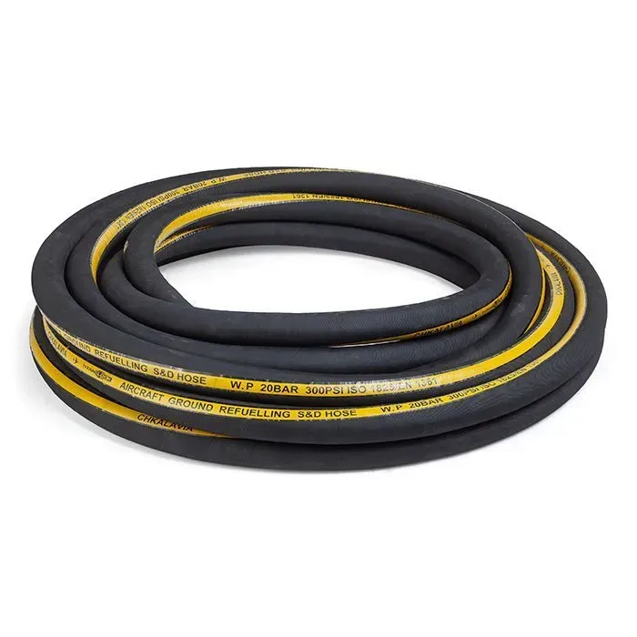 Рукав для авиационного топлива и заправки самолетов CHKALAVIA, нап-всас, внутр. диам. 38мм, -30C, 20 Бар, TL038CHK TITAN LOCK