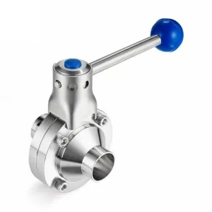 Кран шаровый нержавеющий (AISI304) DN50, типа сварка-сварка, DIN TLHBV050WDS TITAN LOCK