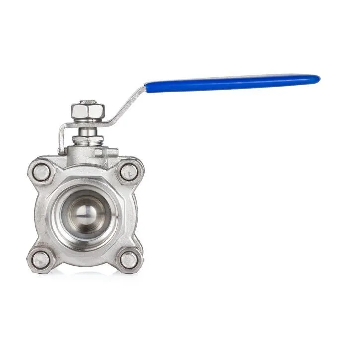 Трехсоставной шаровый кран из нержавеющей стали (AISI 304) типа "резьба-резьба", 1,25in, TL125TPBVSS TITAN LOCK