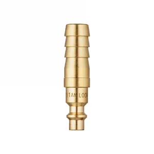 БРС серия D, ISO 6150 B, ниппель, хвост под рукав, латунь, 3/8in TL3DMH-B TITAN LOCK