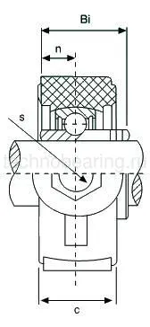Подшипниковый узел UCECH205 ISB