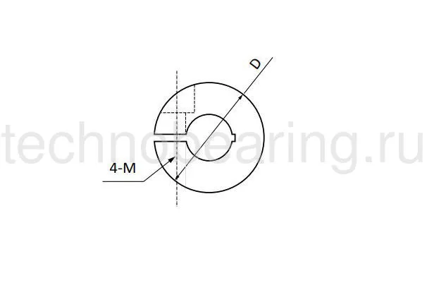 Муфта соединительная RC20-C (d=6 мм) TECHNIX