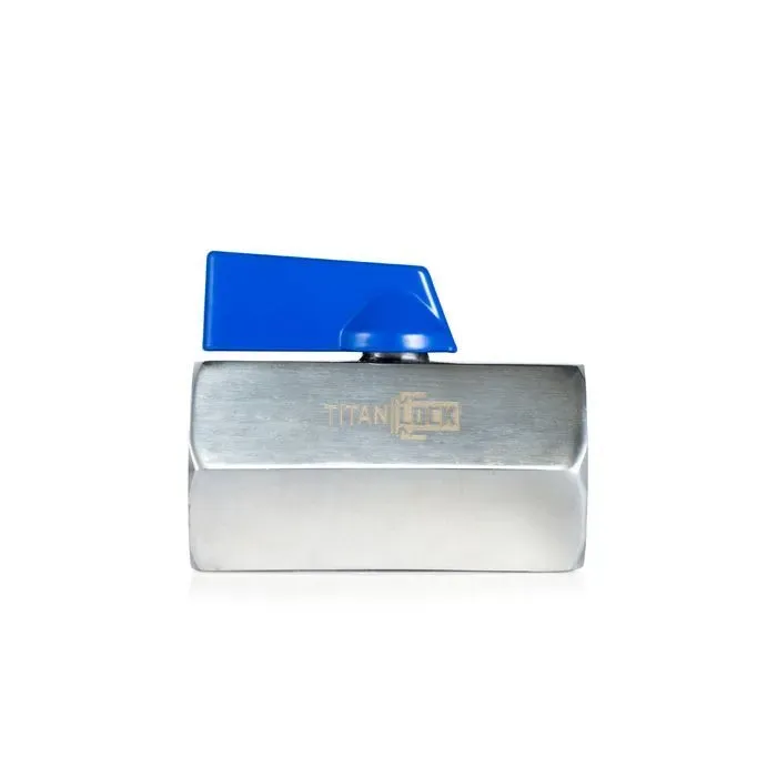 Шаровый кран мини ВР-ВР, резьба BSP 3/4", нерж. сталь, TL3/4MBV-FF TITAN LOCK