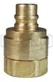 1/2in БРС серия V, ниппель, резьба BSP (латунь) V4BF4-B DIXON