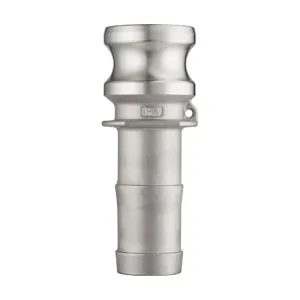 Камлок нержавеющий тип E, ниппель с хвостовиком 1/2", AISI304, TL50ESS TITAN LOCK