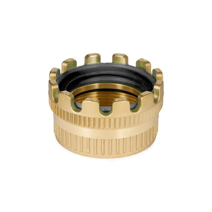 Соединение TankWagen, муфта (мама), латунь, TLMK80BR TITAN LOCK