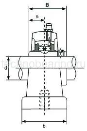 Подшипниковый узел UCPA204 ISB