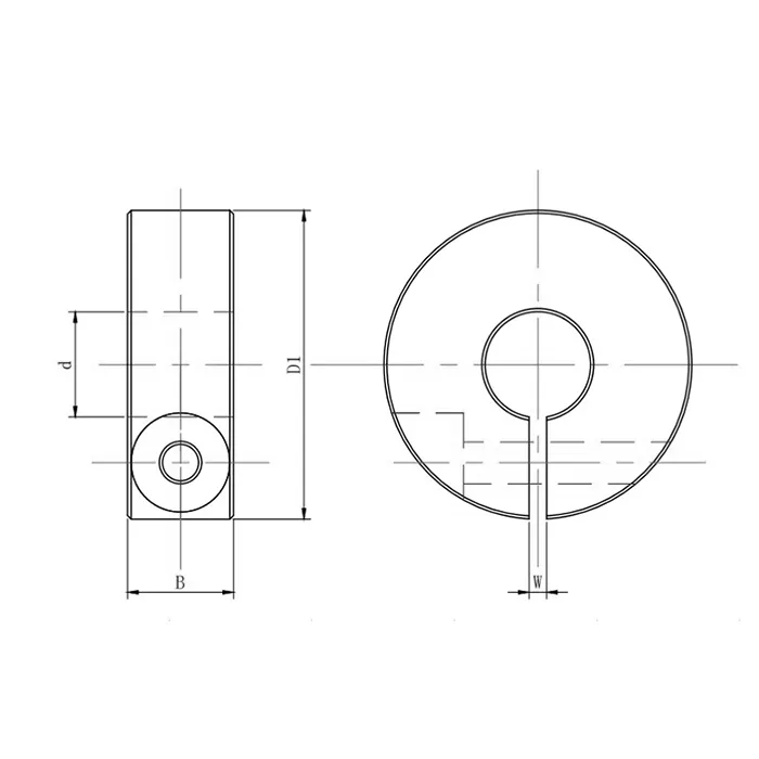 Ограничитель для вала 25 мм SXW25 ISKRA