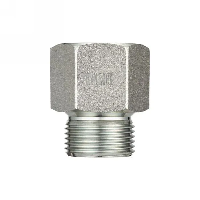 Ниппель переходной сталь, 1.1/4", НР BSP/ВР NPT, TL1.1/4RMBS-FNP TITAN LOCK