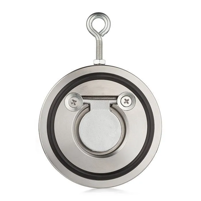 Обратный клапан межфланцевый нержавеющий "хлопушка" DN100, TLCVF100S TITAN LOCK