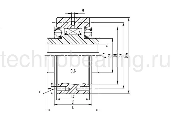 Обгонная муфта GLG30 CTS