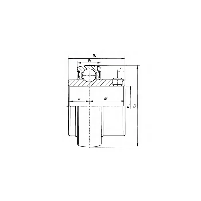 Подшипник UC205 FKD