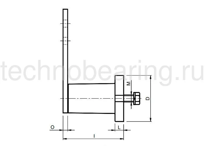 Шкив натяжителя клинового ремня SP 40-AD Sati