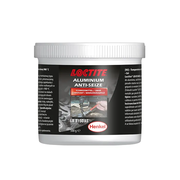 Смазка высокотемпературная с алюминием, медью и графитом, банка, 500 г, LB 8150 Loctite