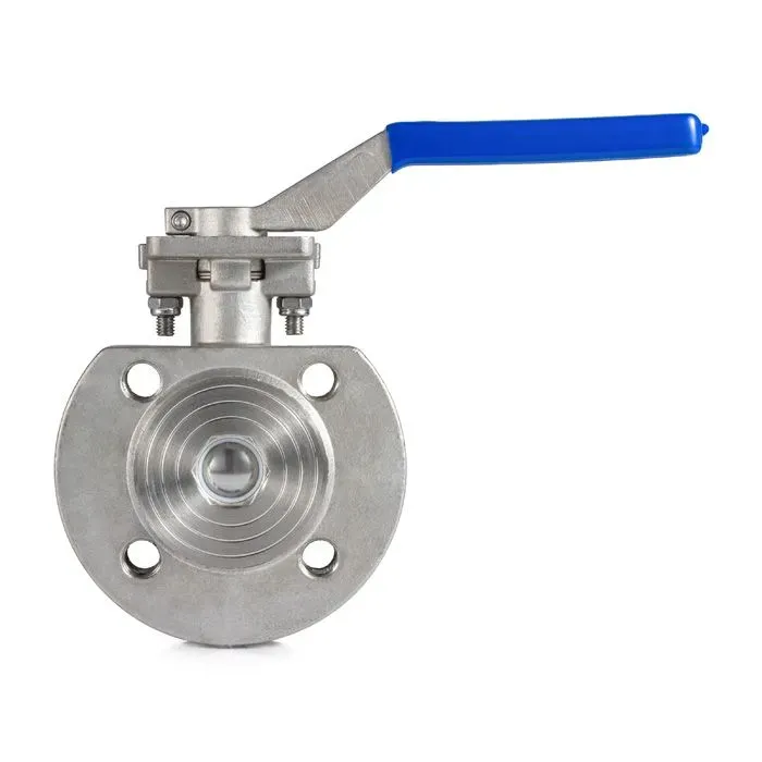 Кран шаровый межфланцевый нерж 304, DN25 TL025BVFS TITAN LOCK