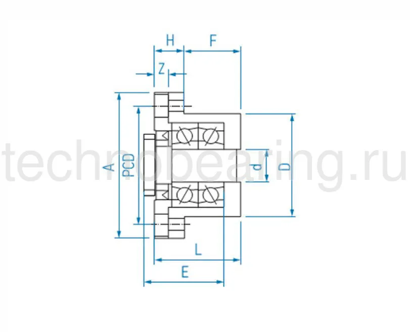 Опора ШВП FK15 TECHNIX