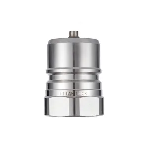 БРС серия А, ISO 7241-A, ниппель, нерж. cталь 316, 1 1/4in TL10AM-SS TITAN LOCK