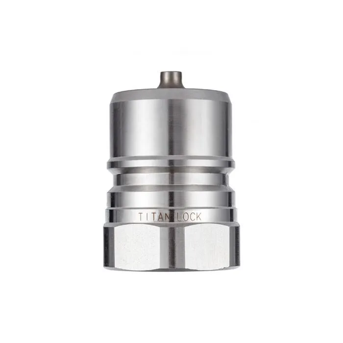 БРС серия А, ISO 7241-A, ниппель, нерж. сталь, 1 1/2in TL12AM-S TITAN LOCK