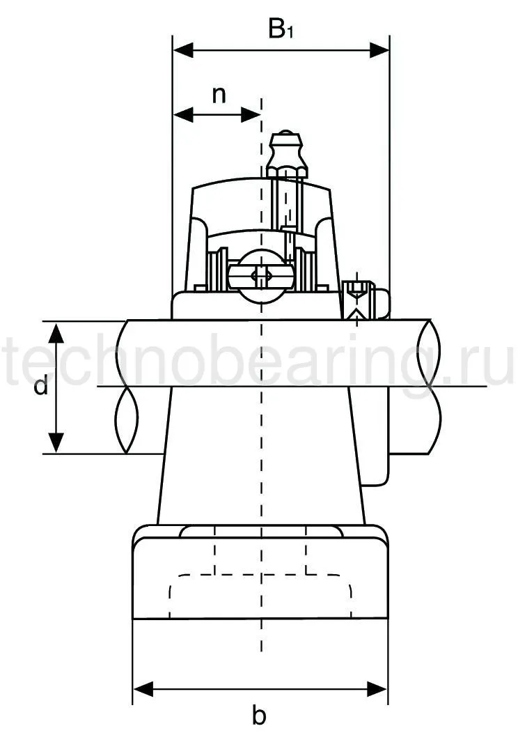 Подшипниковый узел UCP204SS ISB