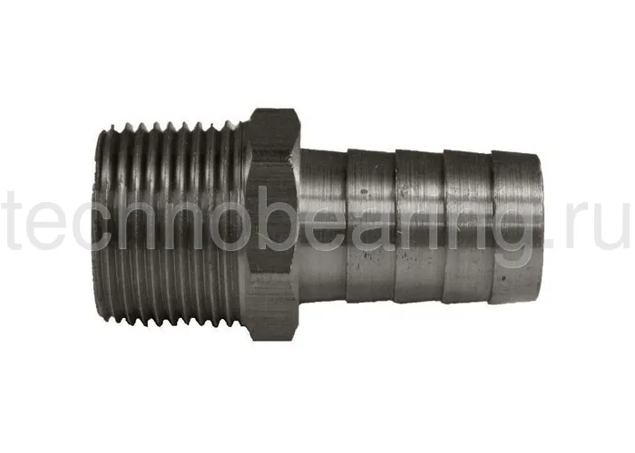 1/4 in, штутцер с концом под рукав, резьба NPT, латунь BN22 DIXON