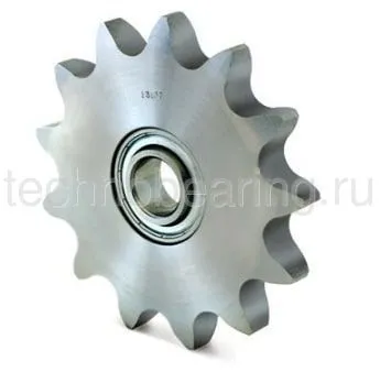 Звездочка натяжная на шариковых подшипниках для цепи 08B, Z=18, 1/2"x5/16" PC09018 (PHC 08B-1 B18) Sati